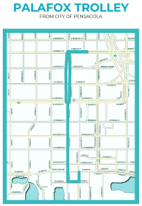 Downtown Pensacola Map