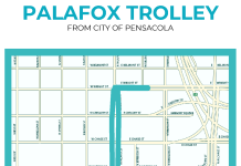 Downtown Pensacola Map