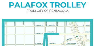 Downtown Pensacola Map