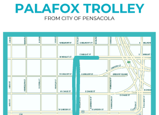 Downtown Pensacola Map