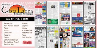 La Costa Latina January 17 - February 6, 2025 Page cover