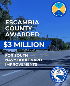 Navy Blvd. improvements flyer