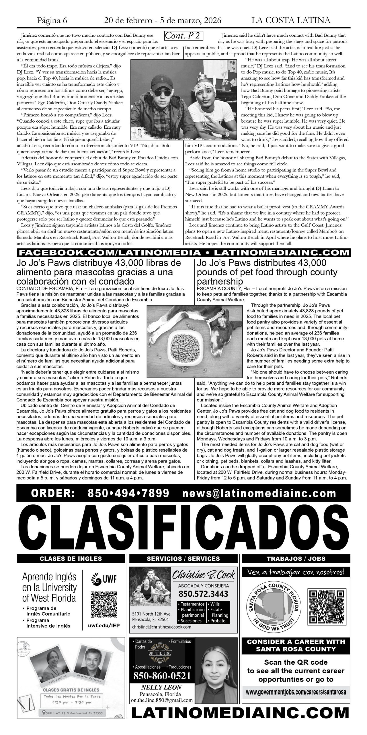 La Costa Latina, February 20 - March 5, 2026, Page 5