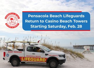 Lifeguard vehicle on the beach