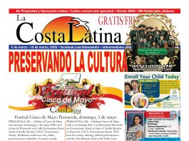 La Costa Latina, March 6 - March 19, 2026, Page 1
