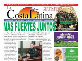 La Costa Latina, March 20 - April 2, 2026, Page 1