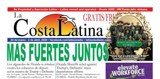La Costa Latina, March 20 - April 2, 2026, Page 1