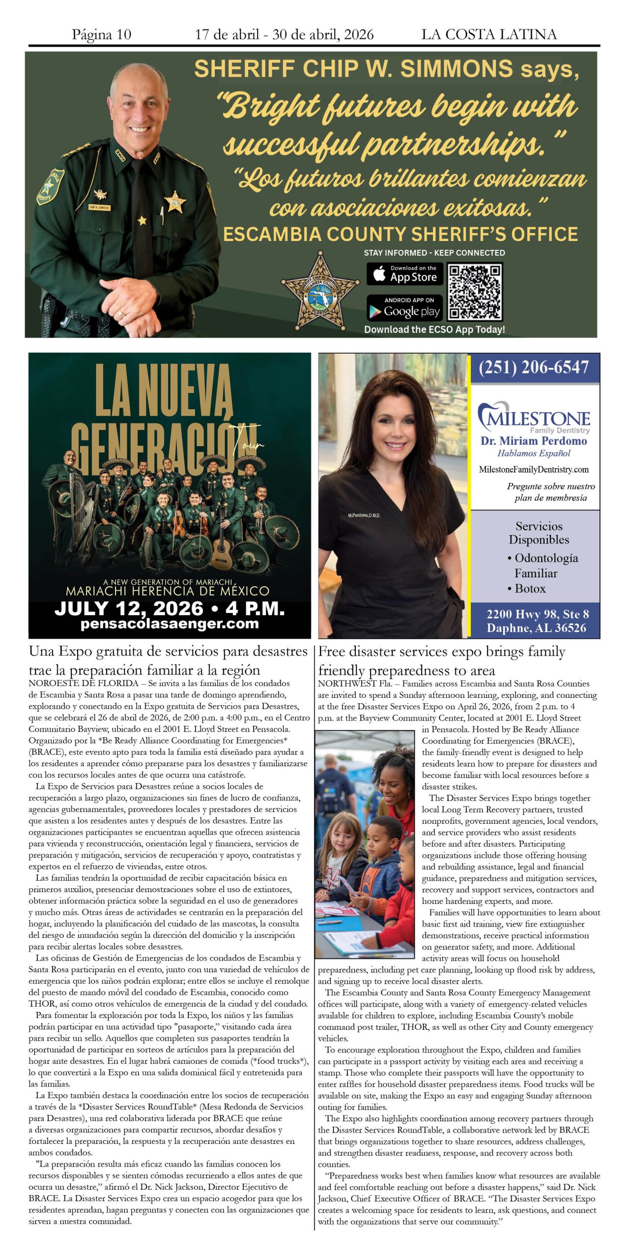 La Costa Latina, April 16 - April 30, 2026, Page 10