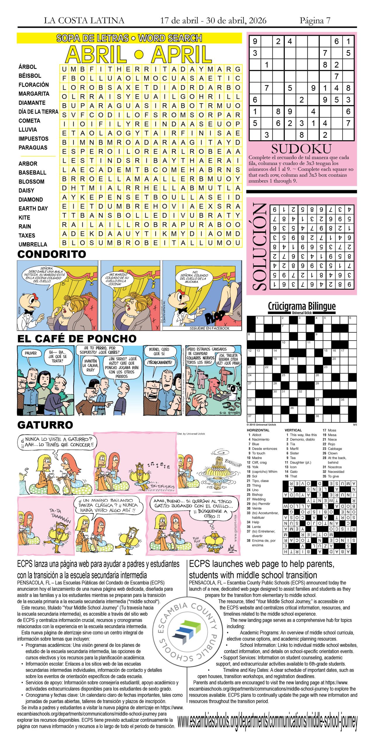 La Costa Latina, April 16 - April 30, 2026, Page 7