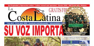 La Costa Latina, April 3 - April 16, 2026, Page 1