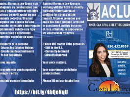 Racial profiling class action lawsuit announcement