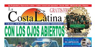 La Costa Latina May 1 - May 14, Page 1