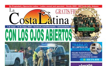 May 1 – May 14, 2026 La Costa Latina May 1 - May 14, Page 1