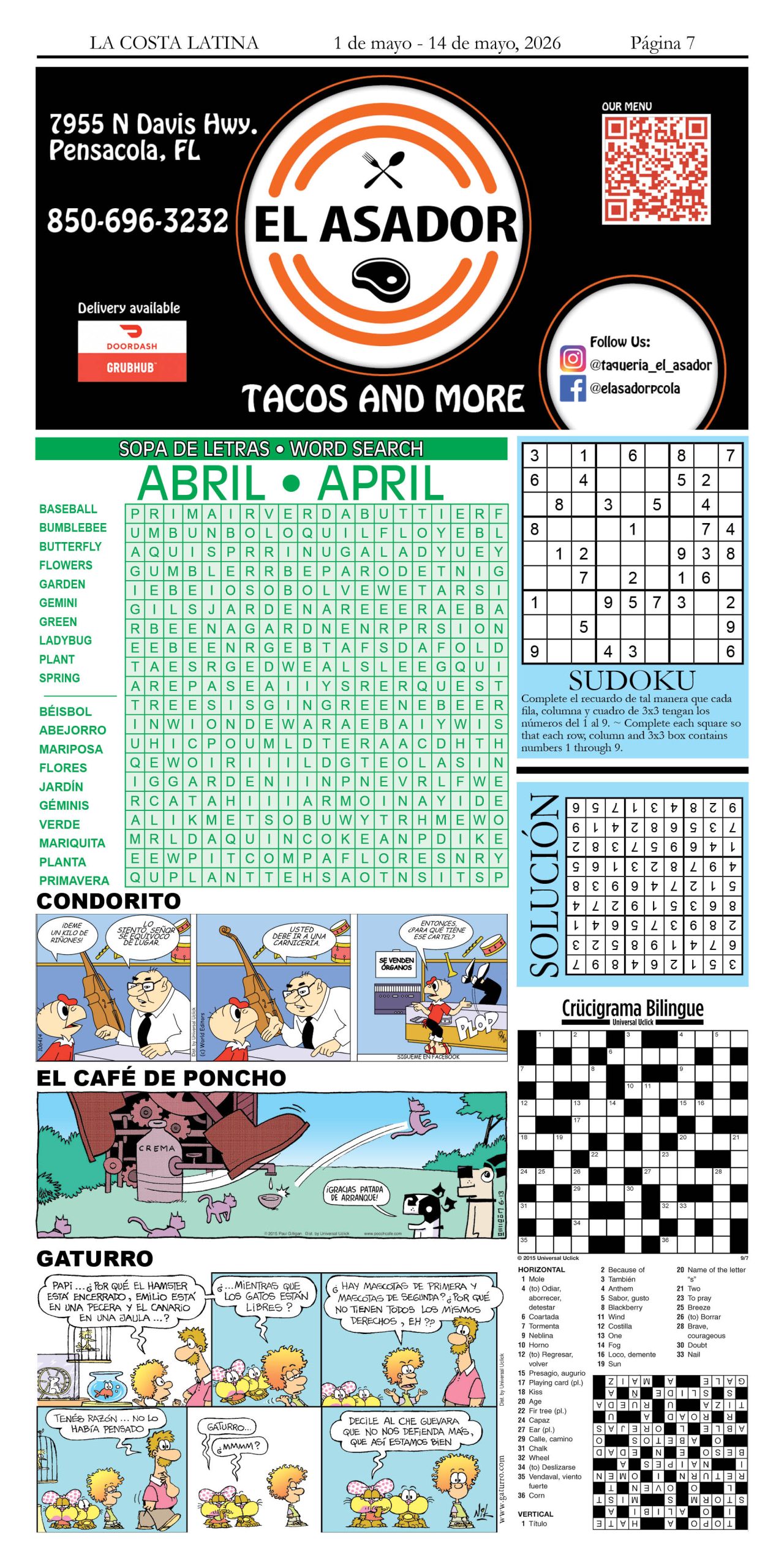 La Costa Latina May 1 - May 14, Page 7