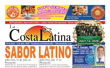June 19 – July 2, 2026 La Costa Latina June 19 - July 2, 2026 edition, Page 1