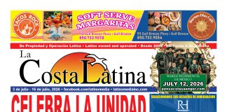 La Costa Latina July 3 - July 16, 2026 edition, Page 1