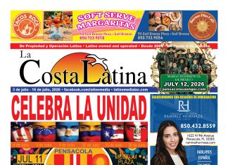 July 3 – July 16, 2026 La Costa Latina July 3 - July 16, 2026 edition, Page 1