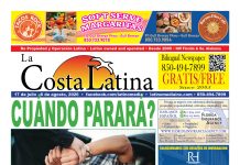La Costa Latina, July 17 - August 6, 2026, Page 1