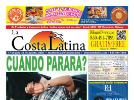 La Costa Latina, July 17 - August 6, 2026, Page 1