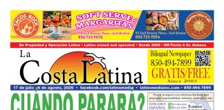 La Costa Latina, July 17 - August 6, 2026, Page 1