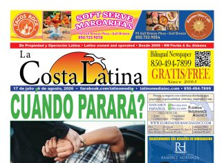 La Costa Latina, July 17 - August 6, 2026, Page 1