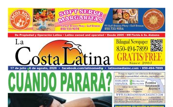 July 17 – August 6, 2026 La Costa Latina, July 17 - August 6, 2026, Page 1