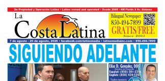 La Costa Latina, Autust7 - August 20, 2026, Page 1