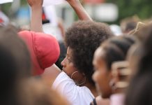 Students protesting