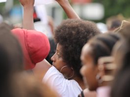 Students protesting
