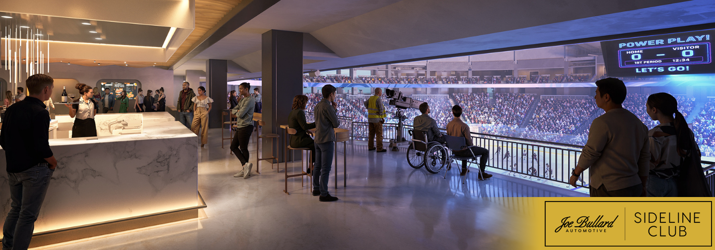 Rendering of exterior of Regions Arena in Mobile, Ala.