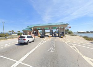 Pensacola Beach toll station