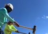 Construction workers on jobsite