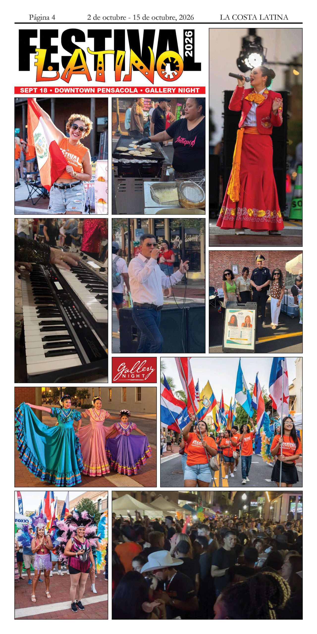 La Costa Latina, October 2 - October 15 edition, Page 4